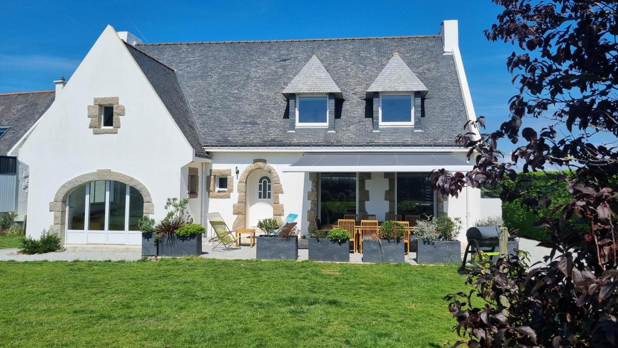 Maison Golfe Du Morbihan - Vue Mer - Plage A 600M - 6 Chambres Сене Экстерьер фото